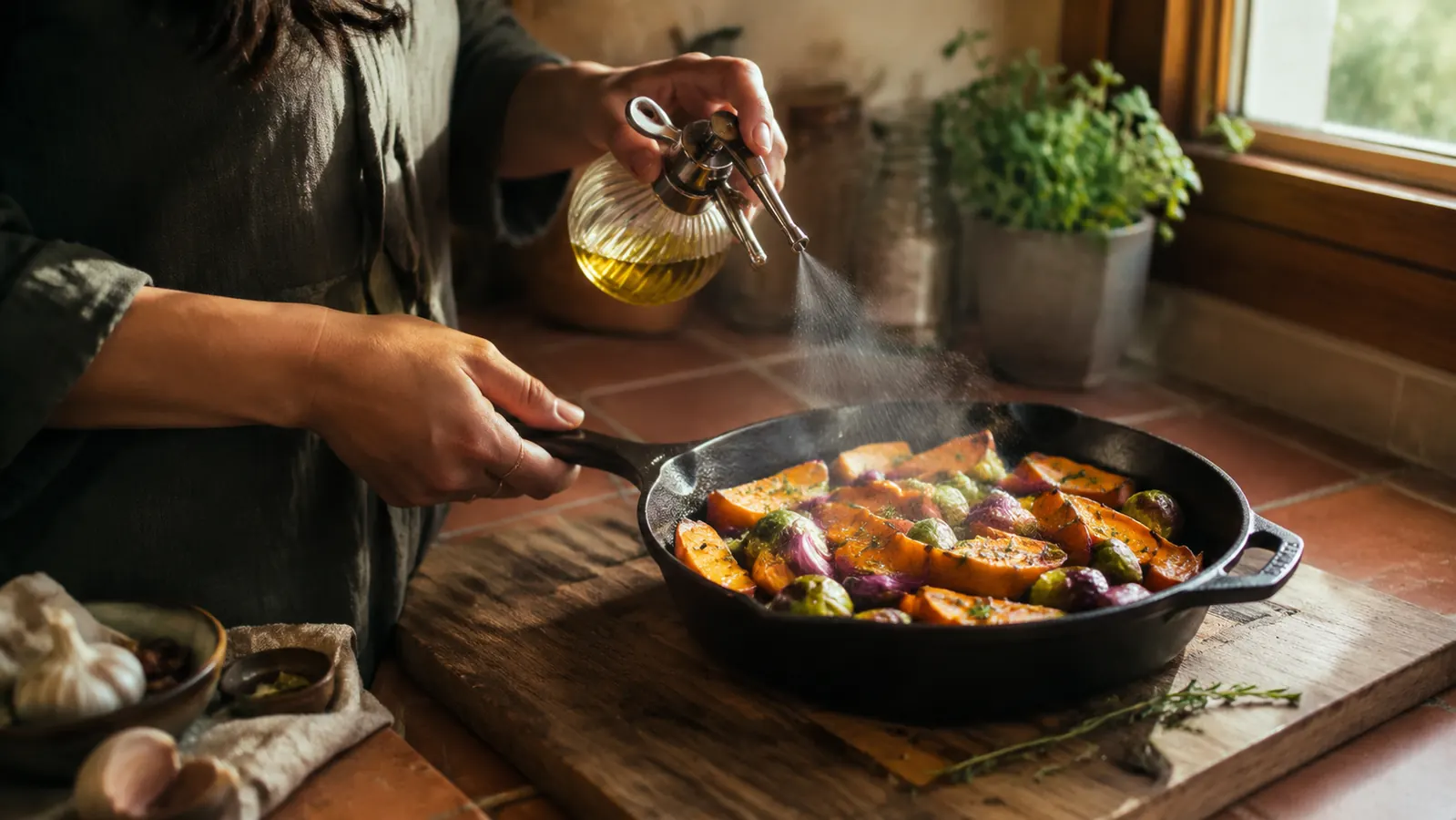 10 Reasons an Oil Sprayer Cuts Calories Without Cutting Flavor